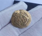 Byzantine gold coin of Michael IX from 1325-1328 AD