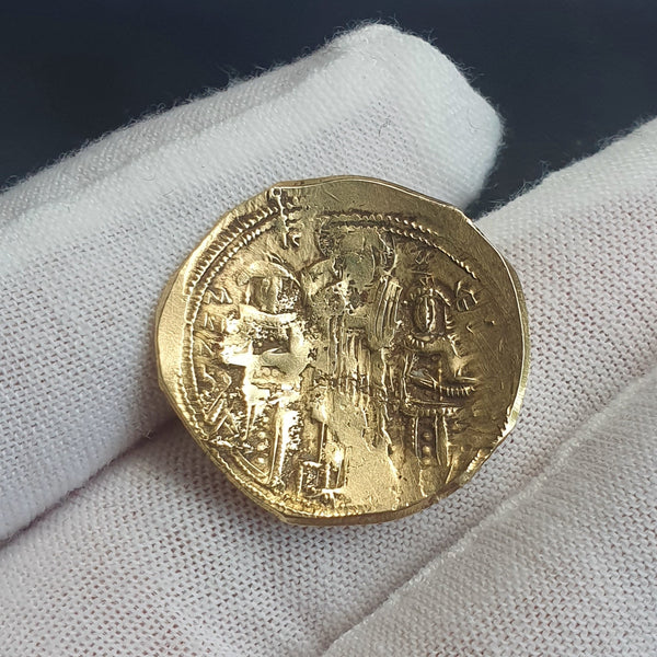 Byzantine gold coin of Michael IX from 1325-1328 AD – CCcoins and Antiques