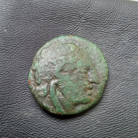 #k494# Anonymous Greek City Issue Bronze Coin of Lysimacheia from 309-220 BC