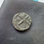 #L353# Byzantine pentanummium coin of Justin I from 518-525 AD (Christogram)