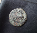 #K895# Anonymous Greek Bronze Coin Minted in the city of Carthage (215-201 BC)