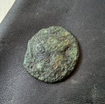 #e772# Greek bronze Macedonian coin of King Lysimachos from 305-281 BC