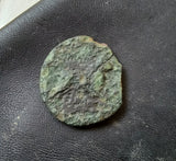 #e772# Greek bronze Macedonian coin of King Lysimachos from 305-281 BC