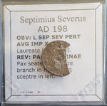 #L781# Roman silver denarius coin of Septimius Severus 198 AD