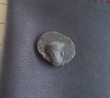 #e036# Greek bronze ae11 coin from Seleucid King Antiochus III, 222-187 BC