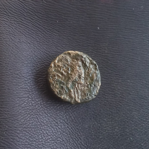 #e430# Greek bronze ae10 coin from Seleucid King Antiochus III, 222-187 BC