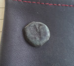 #e097# Nabataean Bronze Prutah Coin of Aretas IV from BC 9-40 AD