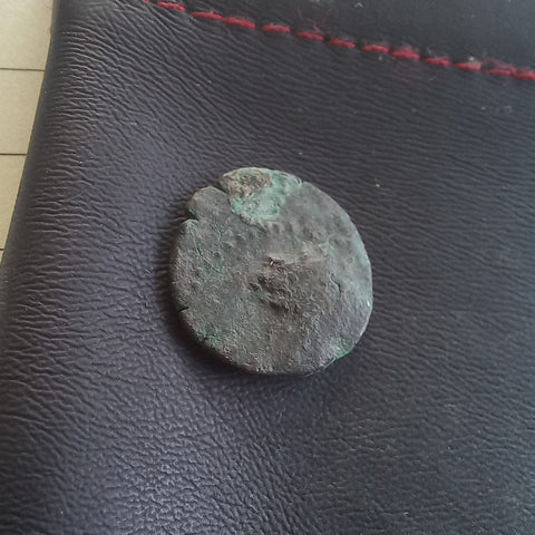 #e094# Greek Seleucid Bronze coin of King Antiochus IV from 175-164 BC