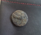 #j938# Anonymous Iberian Greek City Issue Bronze Coin of Castulo from 200-100 BC