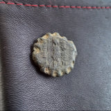 #e046# Greek bronze ae15 coin from Seleucid King Antiochus IV, 175-164 BC