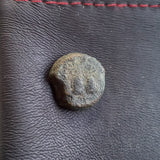 #e100# Greek bronze ae10 coin from Seleucid King Antiochus VII from 138-129 BC