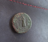 #k493# Anonymous Greek City Issue Bronze Coin of Lysimacheia from 309-220 BC