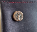 #L687# Greek bronze ae10 coin from Seleucid King Antiochus III, 222-187 BC