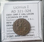 #M108# Roman Bronze coin issued by Licinius I from 321-324 AD