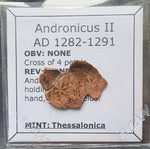 #L829# Rare Byzantine Trachy coin of Andronicus II from 1282-1291 AD