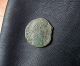 #M273# Roman Bronze coin issued by Constans from 347-348 AD