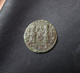 #L853# Roman Bronze coin issued by Constans from 347-348 AD