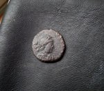 #L841# Roman Bronze coin issued by Honorius from 406-408 AD