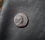 #L841# Roman Bronze coin issued by Honorius from 406-408 AD