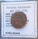 #M466# Roman ae provincial coin of Severus Alexander, minted in 222-235 AD.