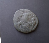 #M157# Byzantine Half Tetarteron coin of John II from 1117-1143 AD