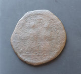 #L909# Byzantine Follis coin of Phocas-Leontia from 602-610 AD