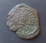 #L935# Byzantine Follis coin of Phocas from 602-610 AD