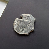 #M512# Anonymous Iberian Greek City Issue Bronze Coin of Castulo from 200-100 BC