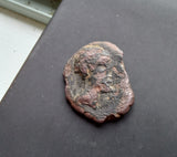 #M531# Anonymous Iberian Greek City Issue Bronze Coin of Castulo from 200-100 BC