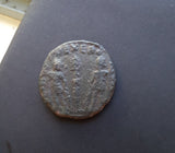 #M702# Roman Bronze coin issued by Constantine I from 335-337 AD