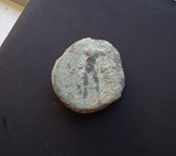 #K075# Anonymous Iberian Greek City Issue Bronze Coin of Cordoba from 75-25 BC