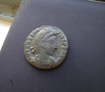 #M612# Roman Bronze coin issued by Constantius II from 351-355 AD