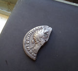 #M725# Roman silver denarius coin of Marcus Aurelius from 176 AD