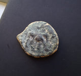 #M519# Anonymous Iberian Greek City Issue Bronze Coin of Castulo from 200-100 BC