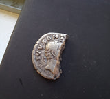 #M759# Roman silver denarius coin of Antoninus Pius from 161 AD