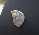 #M751# Roman silver denarius coin of Hadrian from 121 AD