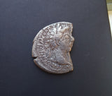 #M733# Roman silver denarius coin of Marcus Aurelius from 166-167 AD