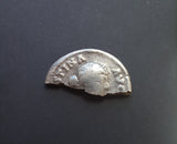 #M784# Roman silver denarius coin of Faustina II from 161-175 AD