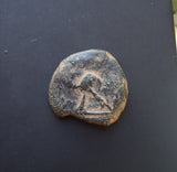 #K890# Anonymous Iberian Greek City Issue Bronze Coin of Castulo from 120-20 BC