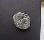 #M605# Anonymous Iberian Greek City Issue Bronze Coin of Castulo from 200-100 BC