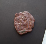 #M626# Rare Byzantine Follis coin of Constans II from 660-661 AD