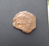 #M627# Rare Byzantine Follis coin of Constans II from 660-661 AD