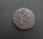 #M329# Byzantine Half-Follis coin of Anastasius I from 491-518 AD