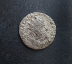 #M820# Roman silver Antoninianus coin of Valerian I, minted in 254-256 AD