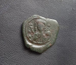 #M856# Byzantine Tetarteron coin of Manuel I from 1152-1160 AD