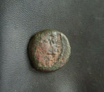 #f663# Greek Seleucid coin of Cleopatra Thea & Antiochus VIII from 125-121 BC