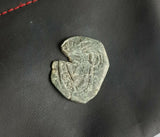 #I268# Spanish Countermarked 4 maravedis coin of Philip IV, 1659 AD