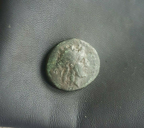 #h482# Anonymous Greek City Issue Bronze Coin of Alexandria Troas 300-100 BC