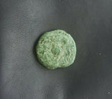 #j165# Anonymous Iberian Greek City Issue Bronze Coin of Carisa from 100-25 BC