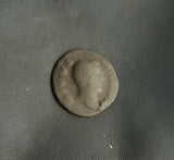 #i690# Roman limes denarius coin of Antoninus Pius from 161 AD